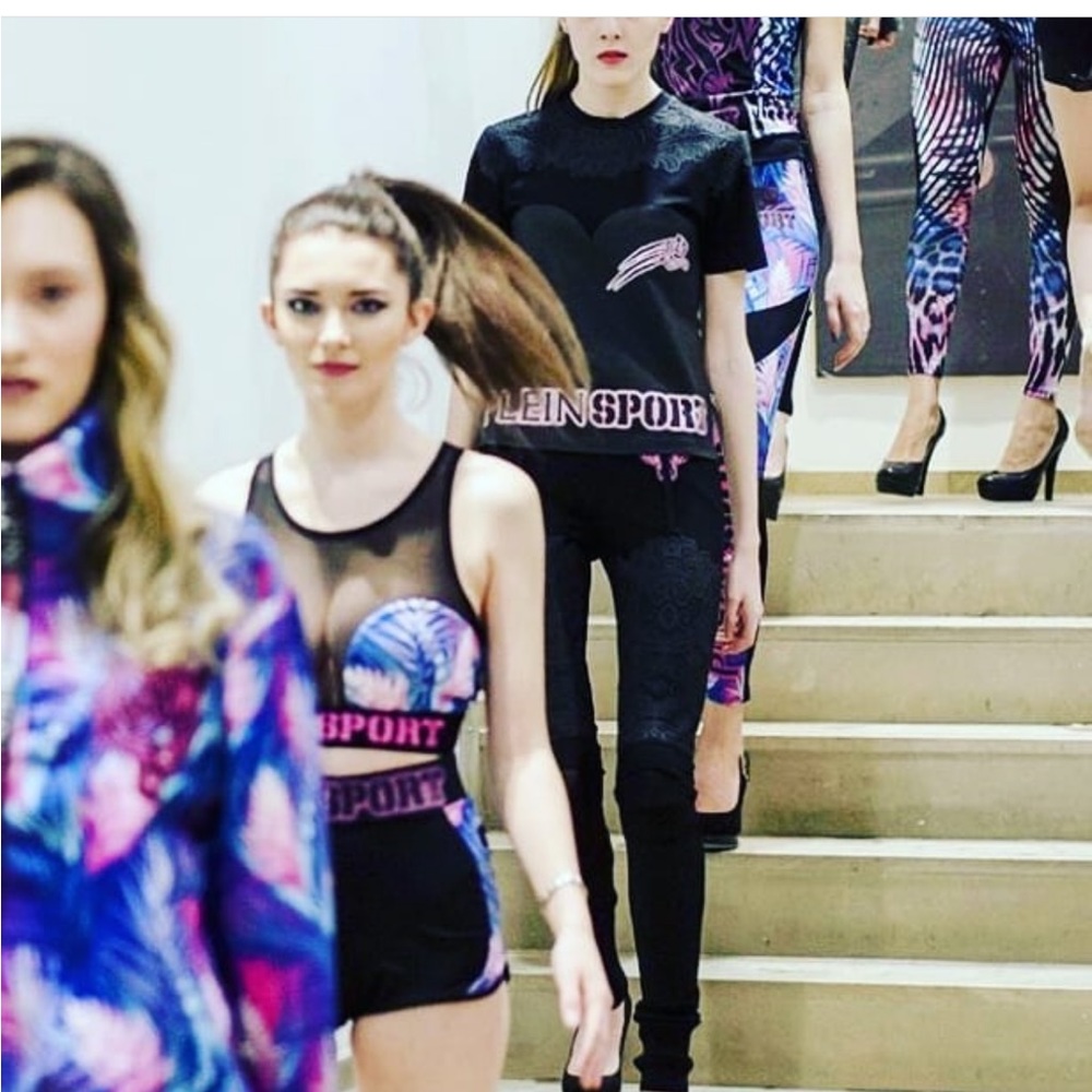 Philipp Plein sport set top and leggings Medium